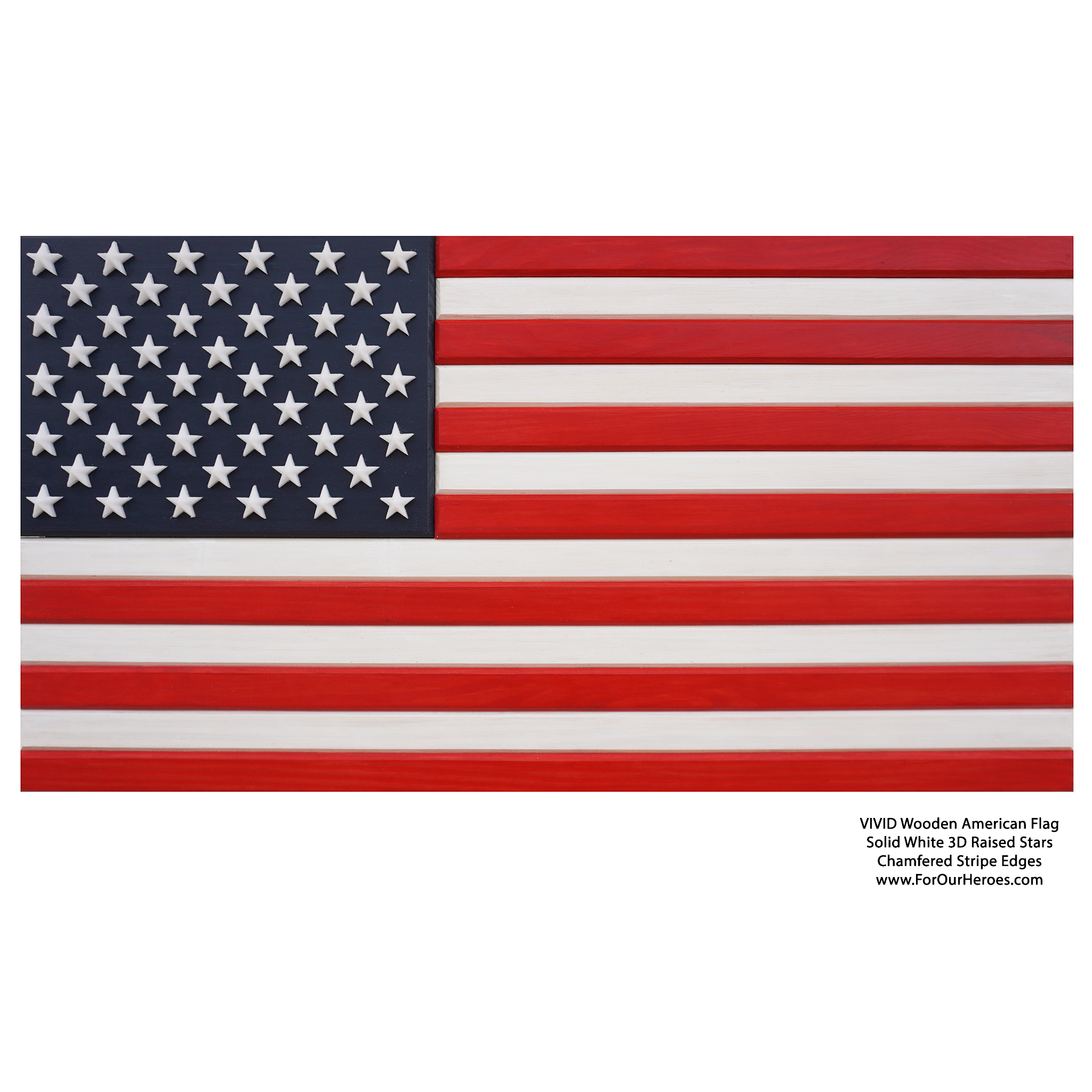 2D VIVID American Flag