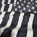 3D SUBDUED CHISELED American Flag (carved stars)-2