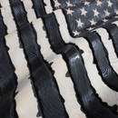 3D SUBDUED CHISELED American Flag (carved stars)-1