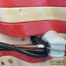 3D Thin Line LINEMEN Wooden American Flag-5