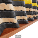 3D SUBDUED CHISELED THIN LINE American Flag (carved stars)-5