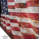 3D WEATHERED & RUSTIC American Flag-1