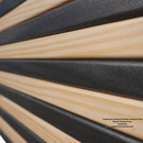 2D TRADITIONAL SUBDUED American Flag (TRUE 3D Raised Stars)-3