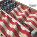 3D Thin Line LINEMEN Wooden American Flag-4