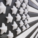 2D TRADITIONAL SUBDUED American Flag (TRUE 3D Raised Stars)-8